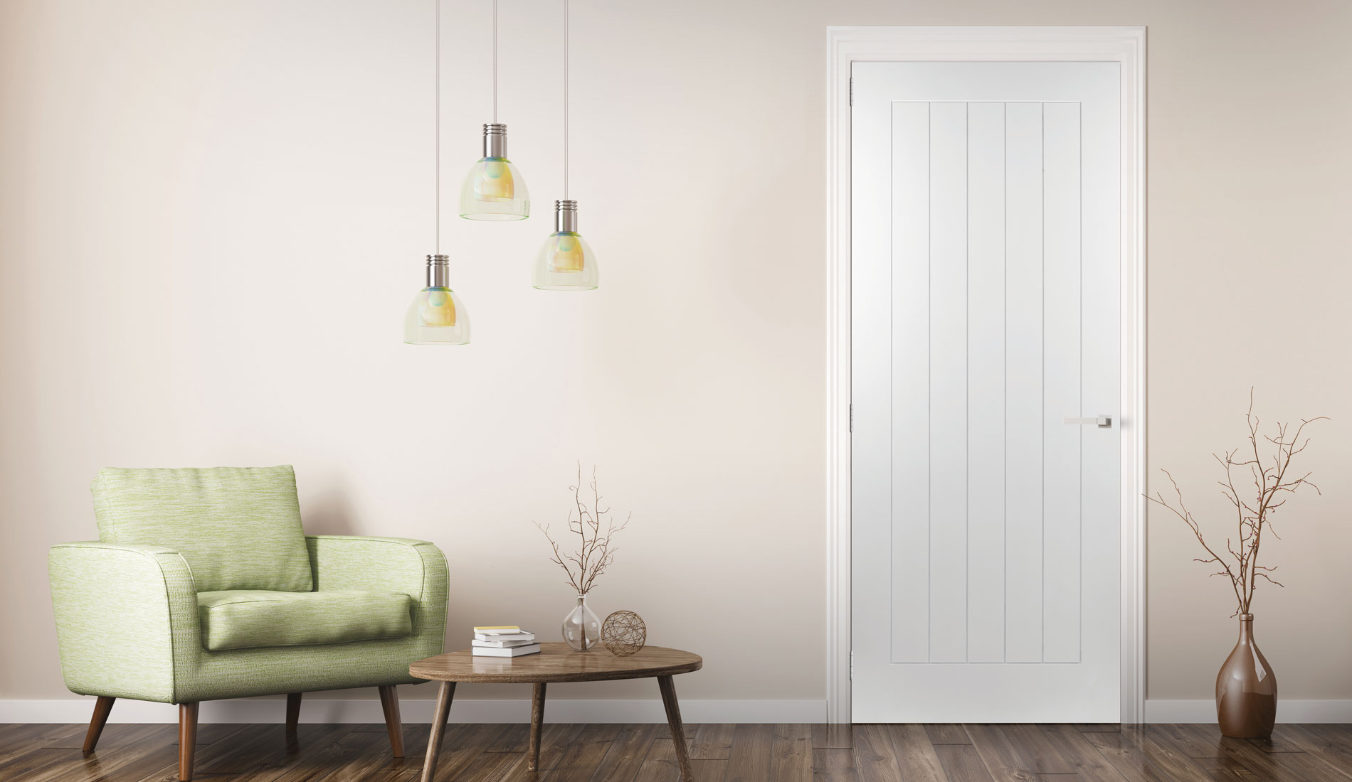 FastFix Doors and Doors | Nevada White Sheeted