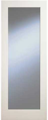 FastFix Doors and Doors | Boson White Primed Clear Glass